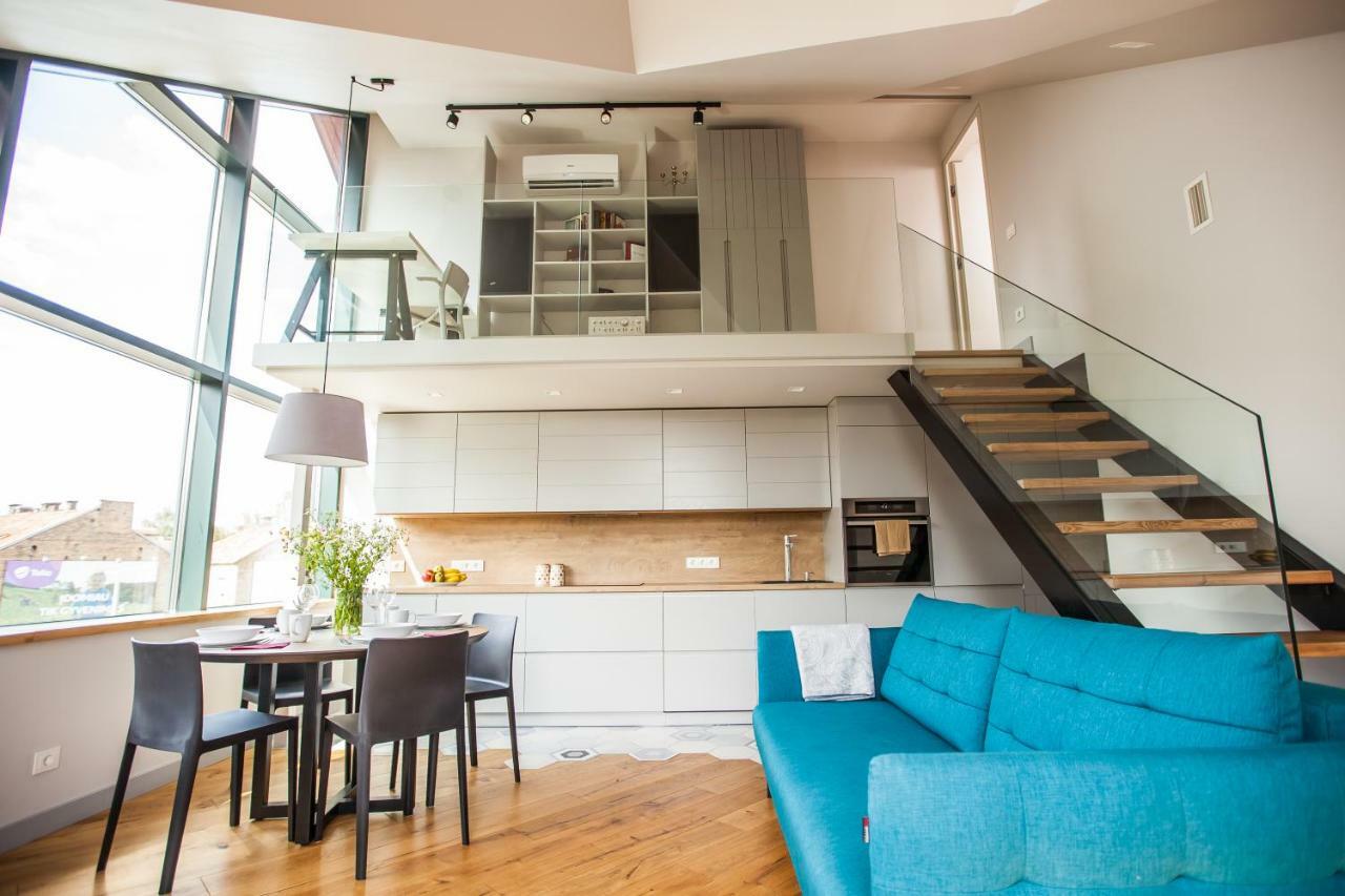 Penthouse In The City Center Vilna Exterior foto